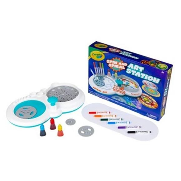 Crayola Spin & Spiral Art Station Activity Kit - Picture 2 of 5